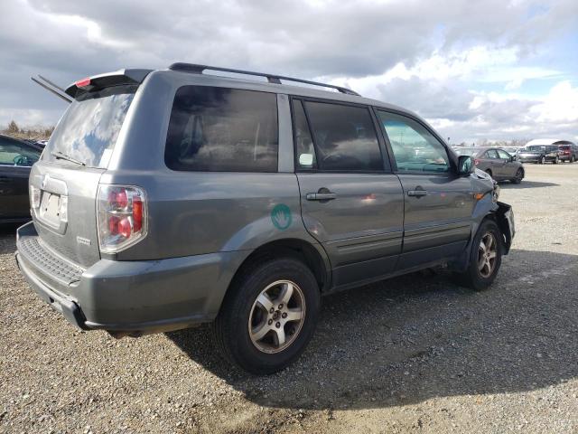 5FNYF18598B038170 - 2008 HONDA PILOT EXL GRAY photo 3