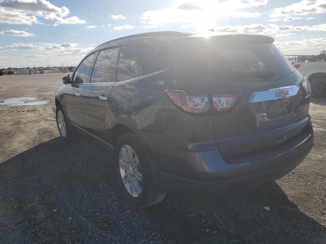 1GNKRGKD4EJ113059 - 2014 CHEVROLET TRAVERSE LT BLUE photo 2