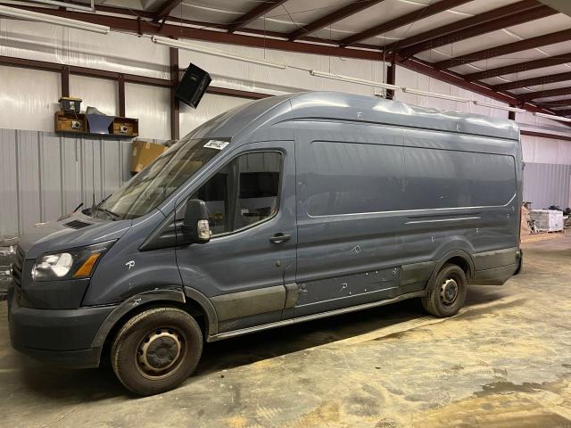 1FTYR3XM4KKB89360 - 2019 FORD TRANSIT T-250 BLUE photo 2