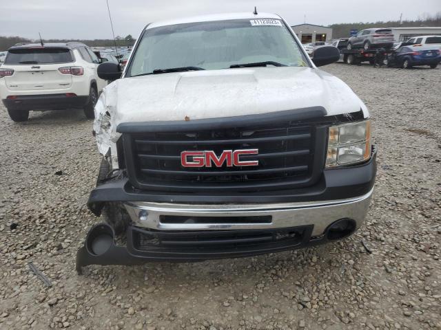 1GTEC19X69Z211344 - 2009 GMC SIERRA C1500 WHITE photo 5