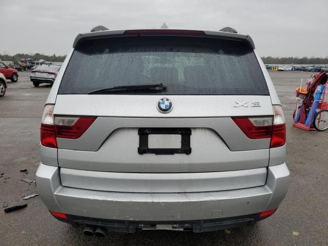 WBXPC93487WF14362 - 2007 BMW X3 3.0SI SILVER photo 6