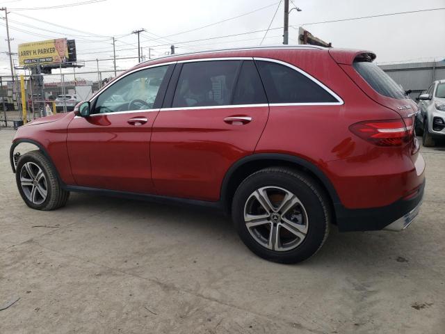 WDC0G4JB6KV128035 - 2019 MERCEDES-BENZ GLC 300 RED photo 2