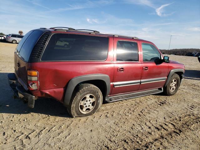 1GNEC16T71J257454 - 2001 CHEVROLET SUBURBAN C1500 BURGUNDY photo 3