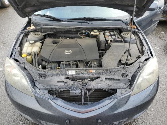 JM1BK343151271112 - 2005 MAZDA 3 HATCHBACK GRAY photo 11