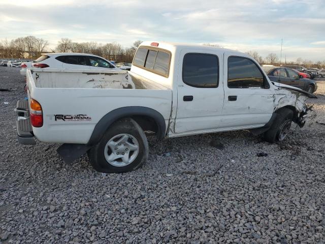 5TEGM92N14Z432327 - 2004 TOYOTA TACOMA DOUBLE CAB PRERUNNER WHITE photo 3