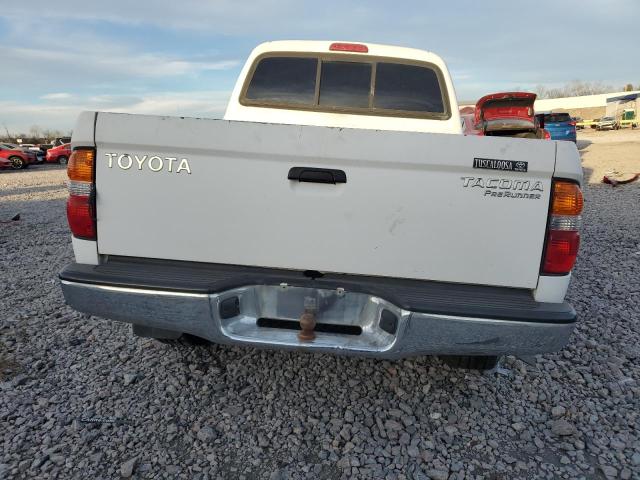 5TEGM92N14Z432327 - 2004 TOYOTA TACOMA DOUBLE CAB PRERUNNER WHITE photo 6