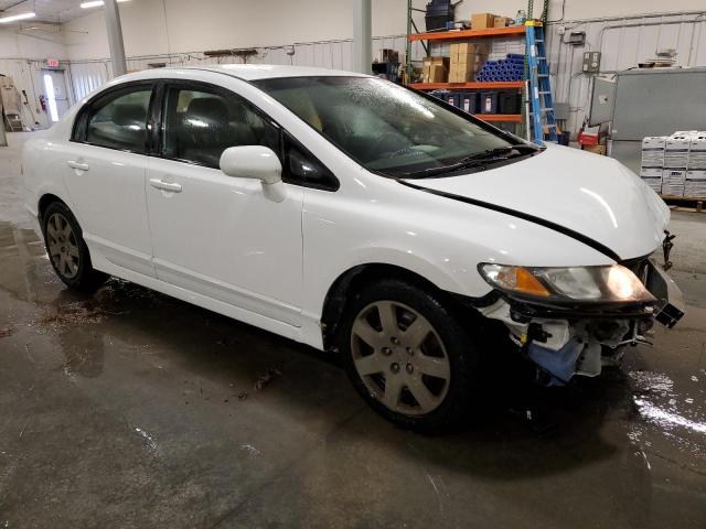 2HGFA1F58BH527106 - 2011 HONDA CIVIC LX WHITE photo 4