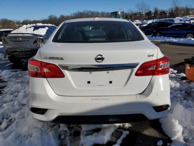 3N1AB7AP3JL628970 - 2018 NISSAN SENTRA S WHITE photo 6