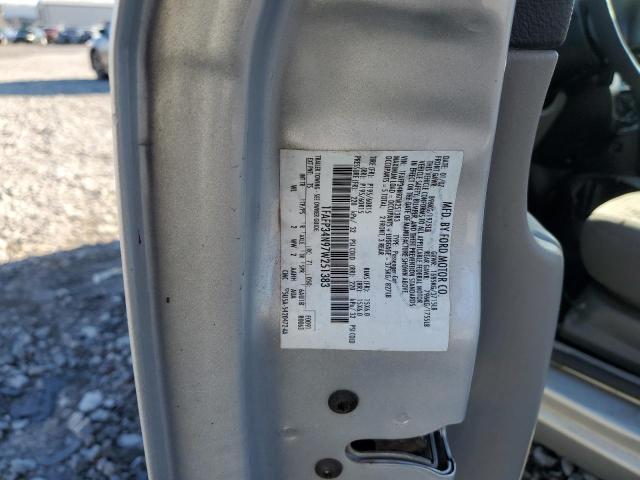 1FAFP34N97W251383 - 2007 FORD FOCUS ZX4 SILVER photo 12