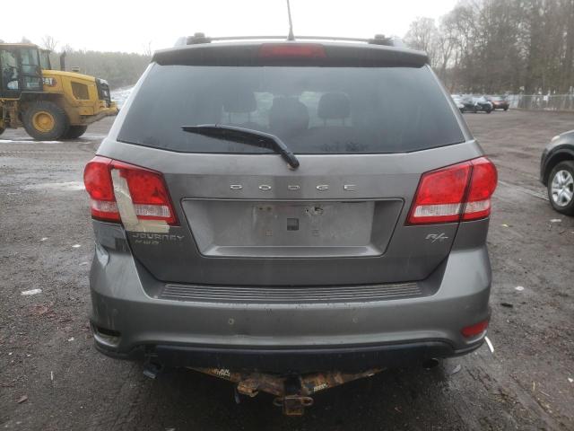 3C4PDDFG0DT615381 - 2013 DODGE JOURNEY R/T GRAY photo 6