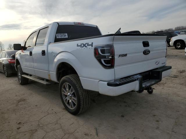 1FTFW1EF9EKD59354 - 2014 FORD F150 SUPERCREW WHITE photo 2