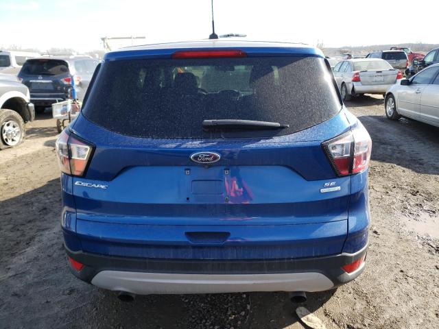 1FMCU0G92HUD44838 - 2017 FORD ESCAPE SE BLUE photo 6