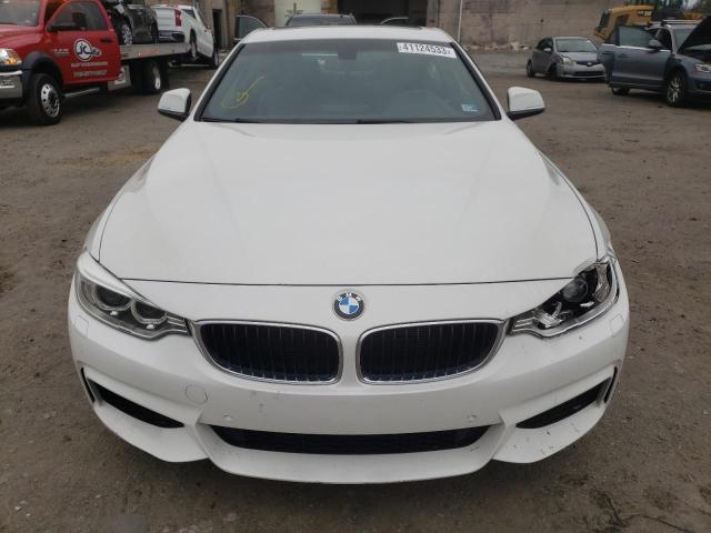 WBA3N7C51EF718835 - 2014 BMW 428 I WHITE photo 5