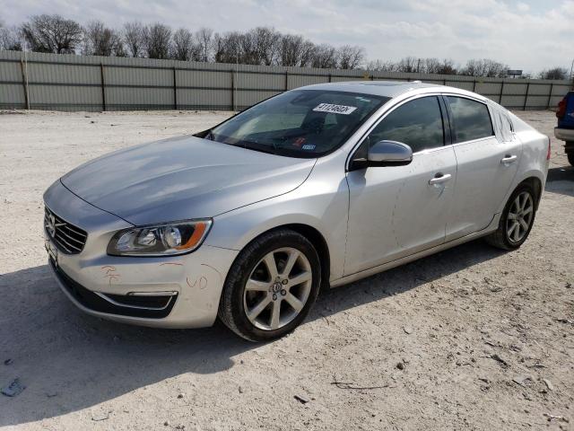 YV126MFKXG2403869 - 2016 VOLVO S60 PREMIER SILVER photo 1