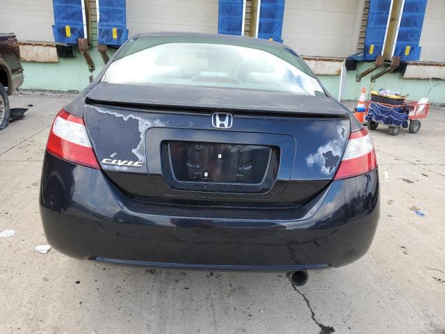 2HGFG12898H580033 - 2008 HONDA CIVIC EX BLACK photo 6