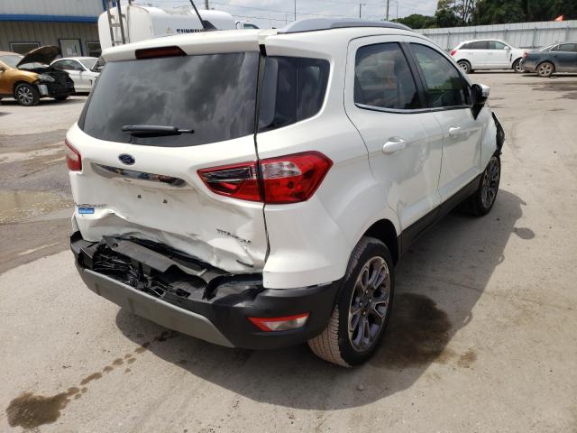 MAJ3S2KEXLC335707 - 2020 FORD ECOSPORT TITANIUM WHITE photo 4