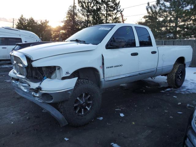 3D7KU28C34G267812 - 2004 DODGE RAM 2500 ST WHITE photo 1