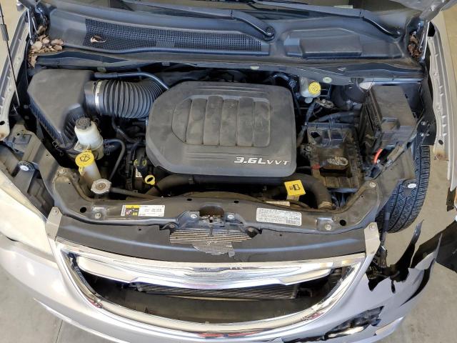 2C4RC1BG7DR583192 - 2013 CHRYSLER TOWN & COU TOURING ვერცხლისფერი ფოტო 12