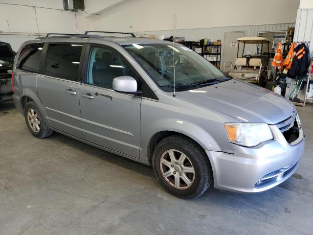 2C4RC1BG7DR583192 - 2013 CHRYSLER TOWN & COU TOURING ვერცხლისფერი ფოტო 4