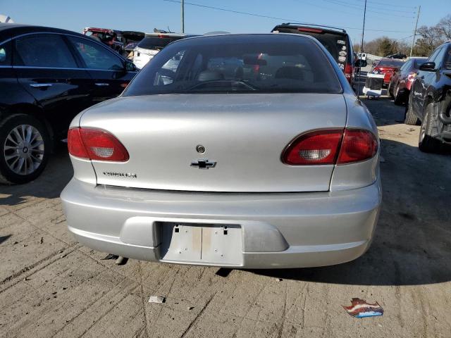 1G1JC524317333755 - 2001 CHEVROLET CAVALIER BASE SILVER photo 6