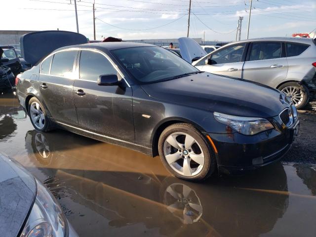 WBANU53508CT12812 - 2008 BMW 528 I BLACK photo 4