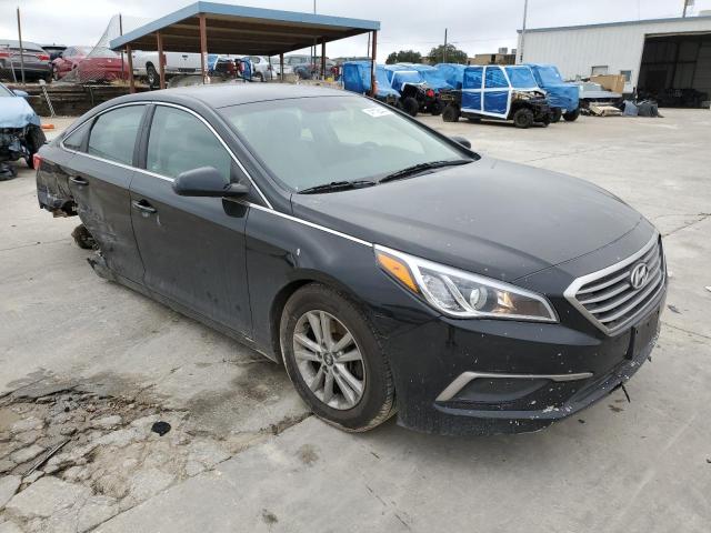 5NPE24AF5HH539075 - 2017 HYUNDAI SONATA SE BLACK photo 4