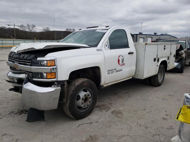 1GB3CYCG5FZ530503 - 2015 CHEVROLET 3500 C3500 WHITE photo 1