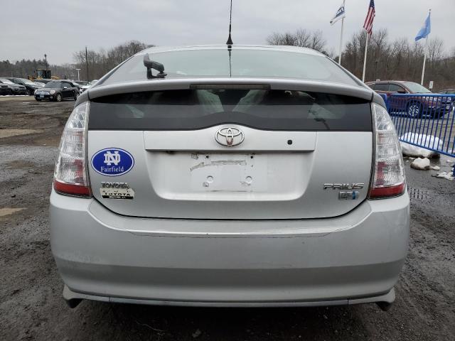 JTDKB20U077674748 - 2007 TOYOTA PRIUS SILVER photo 6