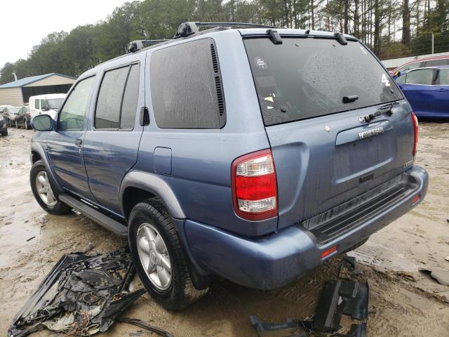 JN8DR07Y61W520399 - 2001 NISSAN PATHFINDER LE 蓝色 照片 2