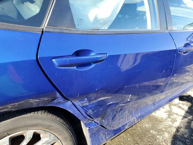 2HGFC2F74JH544761 - 2018 HONDA CIVIC EX BLUE photo 10