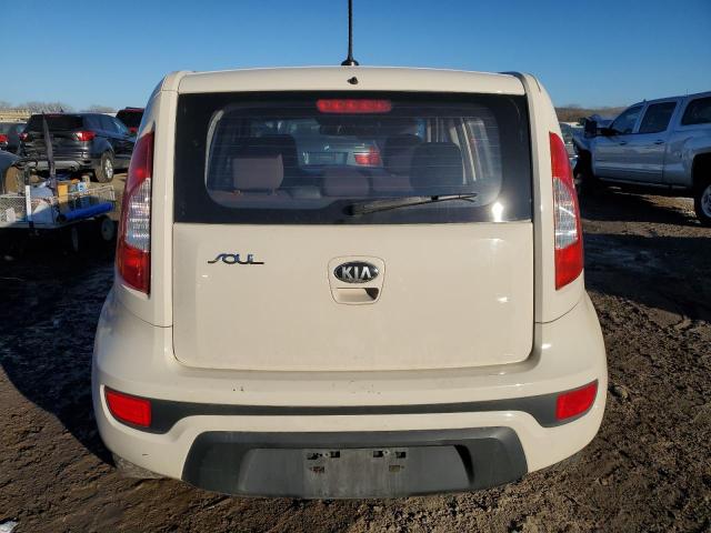 KNDJT2A57D7757721 - 2013 KIA SOUL WHITE photo 6