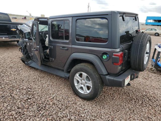 1C4HJXDM4MW667923 - 2021 JEEP WRANGLER U SPORT GRAY photo 2