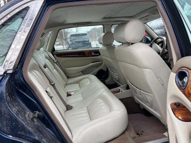 SAJDA14C5YLF13624 - 2000 JAGUAR XJ8 BLUE photo 6