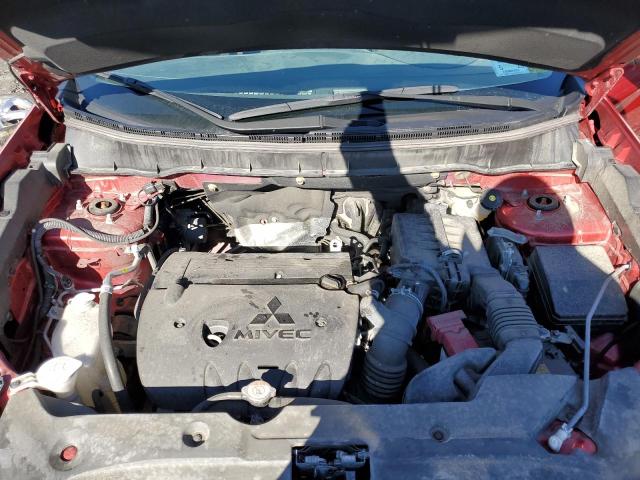 JA4AR3AUXKU023224 - 2019 MITSUBISHI OUTLANDER ES Կարմիր լուսանկար 11