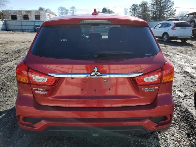 JA4AR3AUXKU023224 - 2019 MITSUBISHI OUTLANDER ES Կարմիր լուսանկար 6