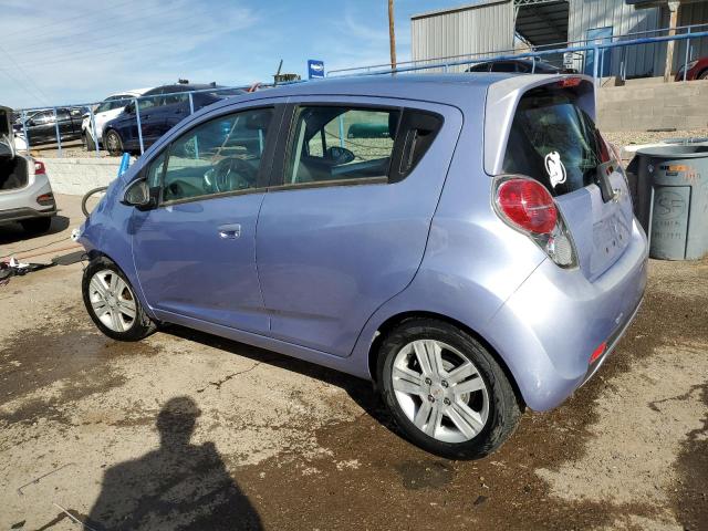 KL8CD6S98EC531641 - 2014 CHEVROLET SPARK 1LT BLUE photo 2