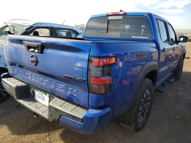 1N6ED1EKXRN620104 - 2024 NISSAN FRONTIER S BLUE photo 3