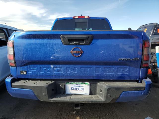 1N6ED1EKXRN620104 - 2024 NISSAN FRONTIER S BLUE photo 6