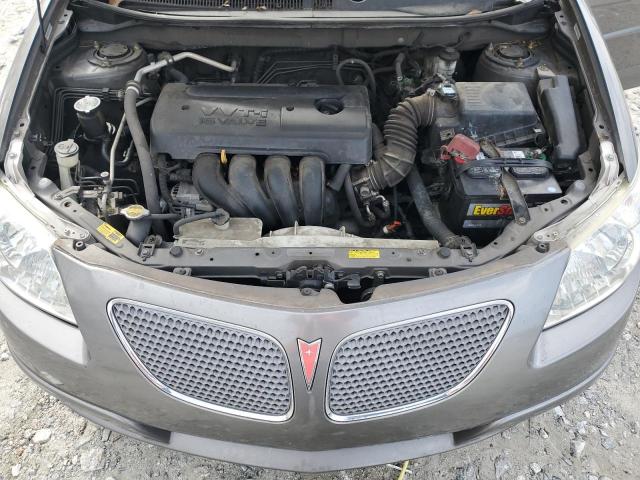 5Y2SL66865Z428979 - 2005 PONTIAC VIBE GRAY photo 11