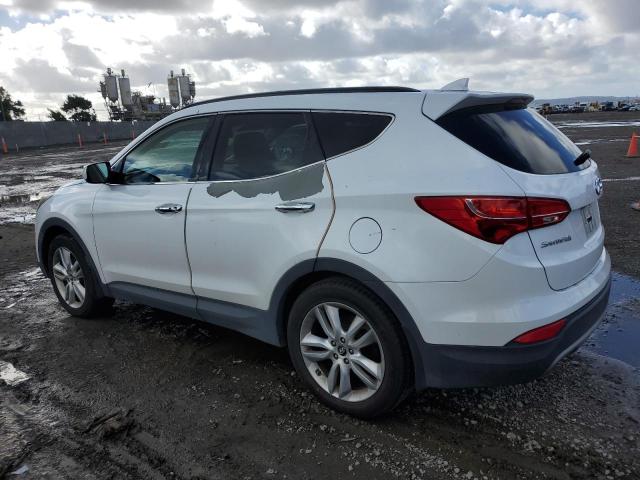 5XYZU3LAXDG120891 - 2013 HYUNDAI SANTA FE S WHITE photo 2