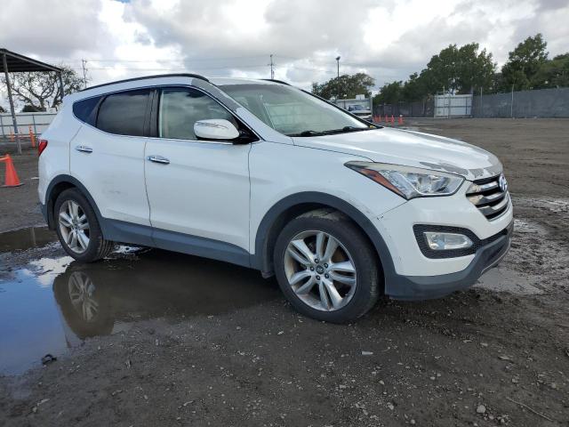 5XYZU3LAXDG120891 - 2013 HYUNDAI SANTA FE S WHITE photo 4