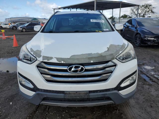 5XYZU3LAXDG120891 - 2013 HYUNDAI SANTA FE S WHITE photo 5