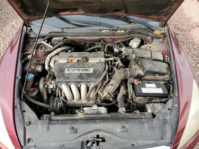 1HGCM56876A083426 - 2006 HONDA ACCORD EX BURGUNDY photo 11