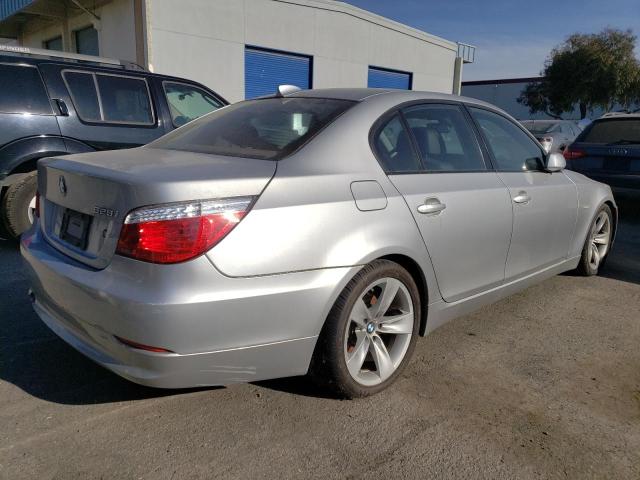 WBANU53598C115721 - 2008 BMW 528 I SILVER photo 3