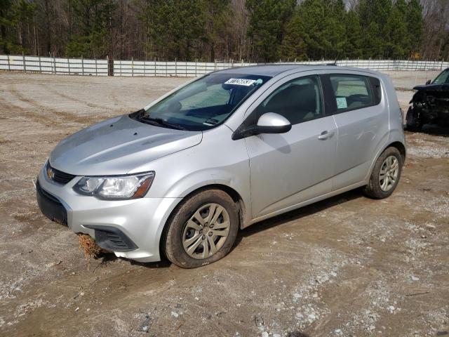 1G1JG6SB5L4119945 - 2020 CHEVROLET SONIC SILVER photo 1