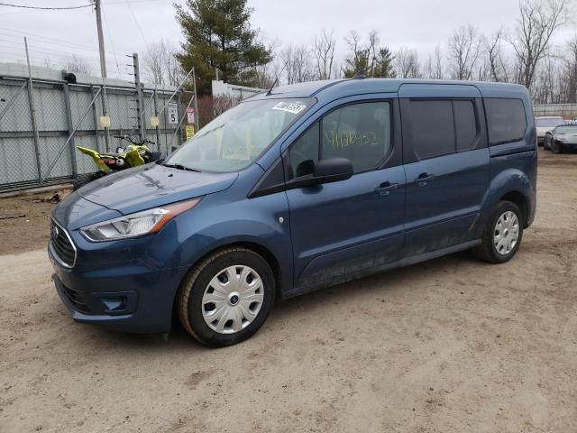 NM0GE9F24L1443745 - 2020 FORD TRANSIT CO XLT BLUE photo 1