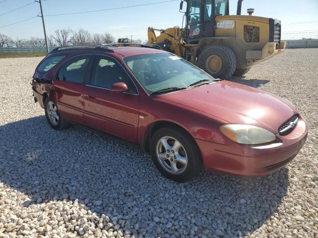 1FAFP58S73A149714 - 2003 FORD TAURUS SE RED photo 4