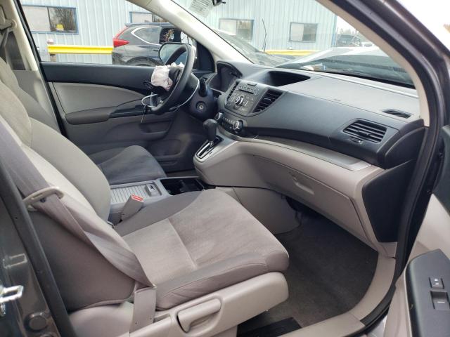 2HKRM4H31DH692067 - 2013 HONDA CR-V LX GRAY photo 5