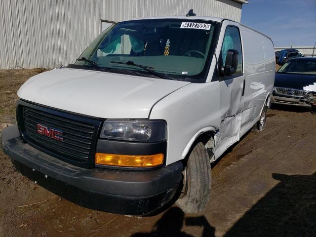 1GTW7AFP8M1155332 - 2021 GMC SAVANA G2500 WHITE photo 1