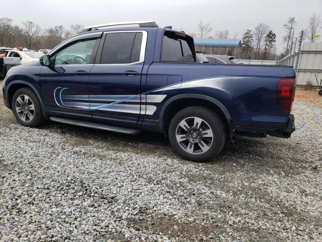 5FPYK2F67KB007236 - 2019 HONDA RIDGELINE RTL BLUE photo 2